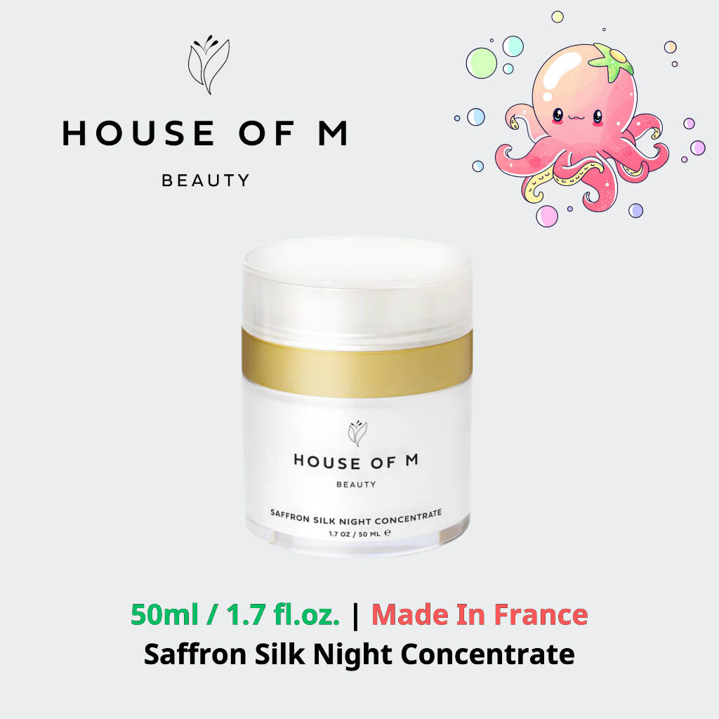 [𝐀𝐮𝐭𝐡𝐁𝐢𝐥𝐥 𝐔𝐒] Kem dưỡng ban đêm nhụy hoa nghệ tây House Of M Beauty Saffron Silk Night