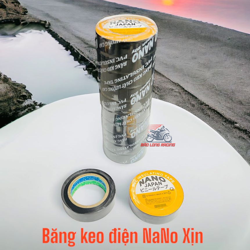 Băng Keo Điện NANO Japan 20YAR chính hãng Siêu Dai,Siêu Dính hàng chất lượng tốt