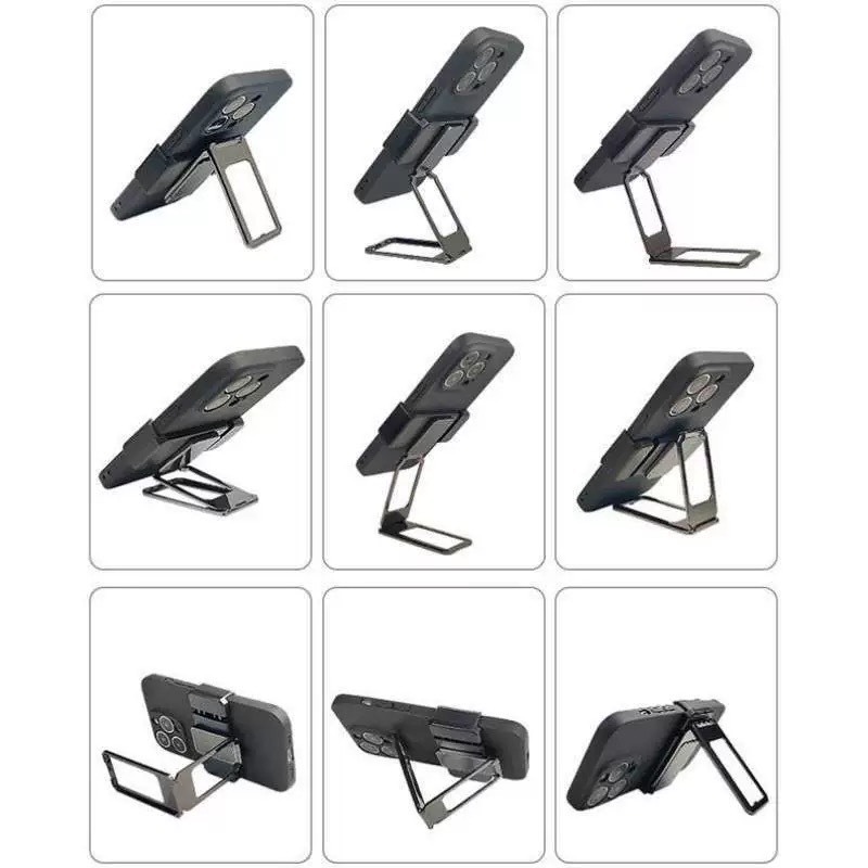 Giá đỡ điện thoại bằng thép không gỉ, nhỏ gọn