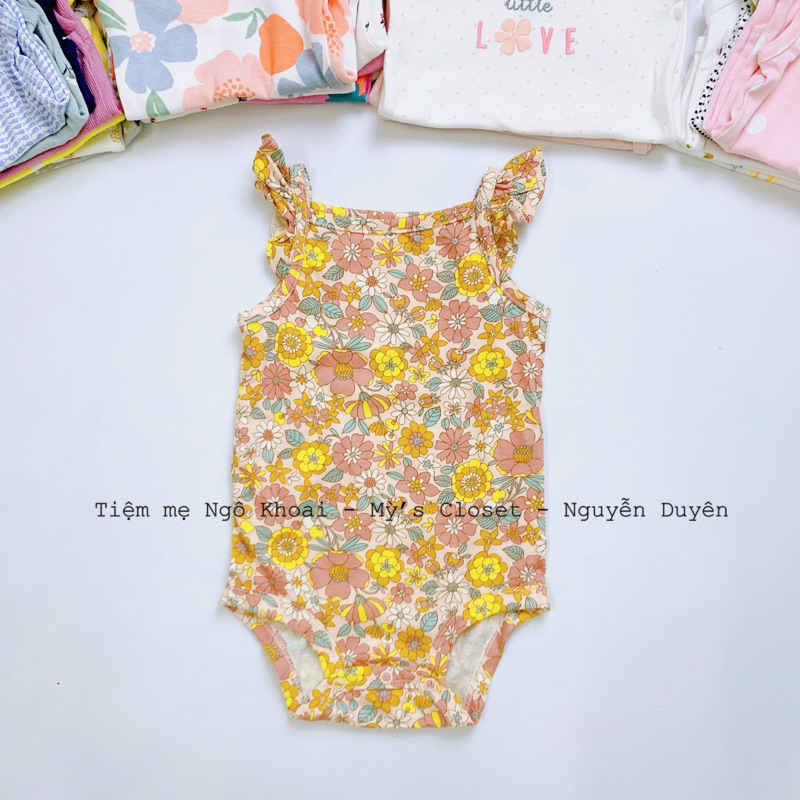 [MD17] 12/18M- 18/24M body suit hai dây, cánh tiên, ba lỗ cho bé yêu chất liệu coton mềm mát