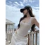 Áo Bodysuit Ba Lỗ RANSHI Thiết Kế Hở Ngực Khoét Eo Vừa Tôn Body Chất Thun Tăm Lạnh Thoáng Mát - RBS036