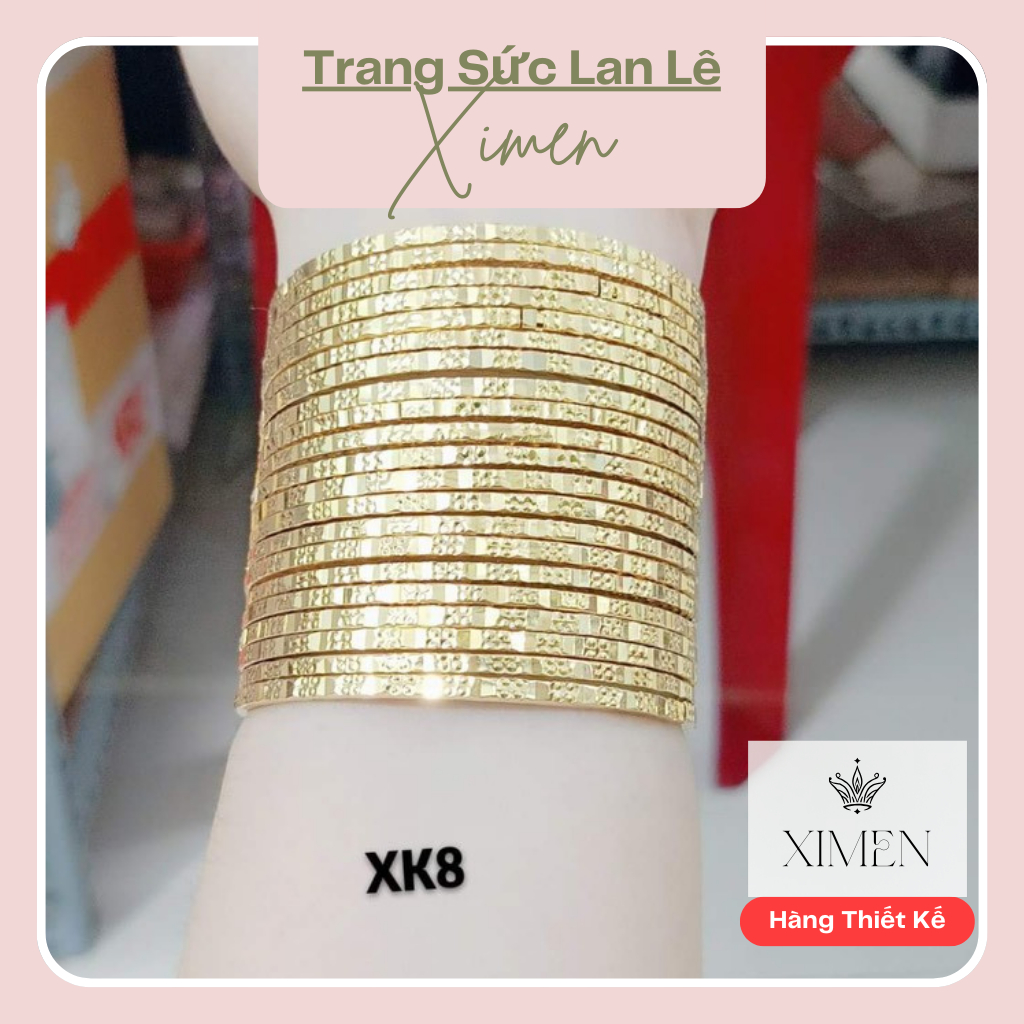 Bộ Vòng Xi Men Gồm 07 Chiếc - Mang Đi Chơi nhẹ nhàng lại vừa tinh tế