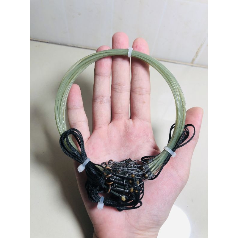 Thòng dây bẫy quốc, bịp, đa đa chống xoắn 1 bộ 20 vòng