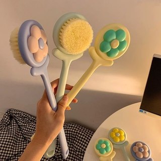 Bông tắm chà lưng tay cầm dài,Cây bàn chải cọ lưng tẩy da chết