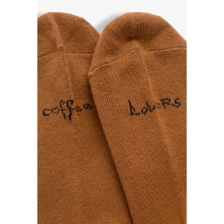 Tất / Vớ Dài RT Cotton Thêu Chữ Coffee Lovers Freesize - RT 10S24SOC004R1