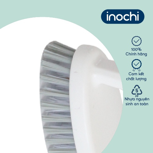 Bàn Chải Nhà Tắm Đầu TRÒN/VUÔNG Kirei chà sạch vết bẩn dễ dàng, tiện dụng cho nhà tắm, bồn rửa, toilet,...