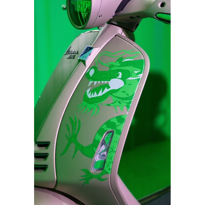 Tem vespa dragon rồng