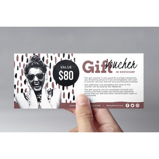 In PHIẾU QUÀ TẶNG - GIFT VOUCHERS, MỸ PHẨM, SPA , THỜI TRANG , QUÁN ĂN , VV... nhận in thêo yêu cầu, ibox shop
