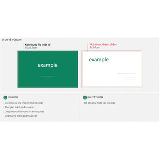 In Danh thiếp, Name card, Card Taxi Xanh SM, Business Card