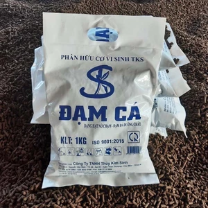 ĐẠM CÁ VIÊN NÉN TAN CHẬM Phân Hữu Cơ Bón Gốc Giàu Dinh Dưỡng, Kích Rễ, Ngừa Nấm