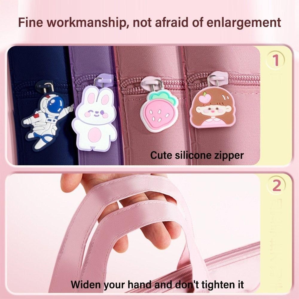 Túi đi học thêm cho bé màu sắc hoạt hình sinh động size to 35*27cm đựng được nhiều đồ dùng đựng vừa khổ A4