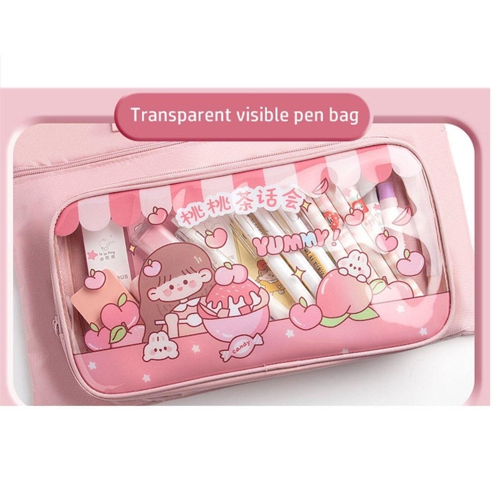 Túi đi học thêm cho bé màu sắc hoạt hình sinh động size to 35*27cm đựng được nhiều đồ dùng đựng vừa khổ A4