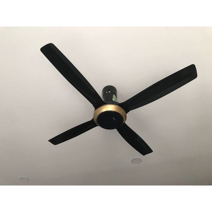 Quạt trần 4 cánh, Quạt Panasonic F-56XPG màu đen, 3 cấp độ gió, điều khiển từ xa tiện lợi, tiết kiệm năng lượng, nhỏ gọn | Shopee Việt Nam