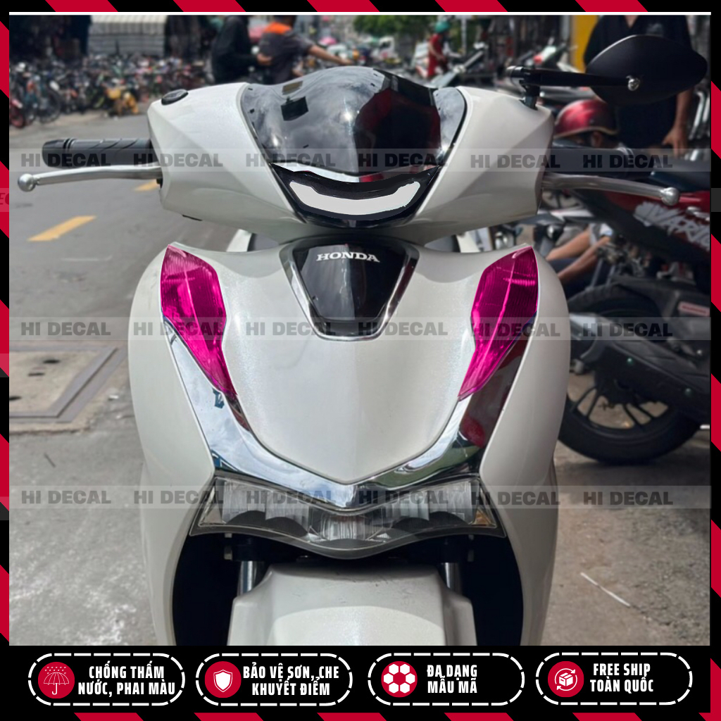 [1 Cặp] Tem decal dán xi nhan trước Sh 2020 - 2024 |  Tem Decal Dán xinhan SH, Dán Đèn Pha, Đèn Demi, Đèn Xi Nhan