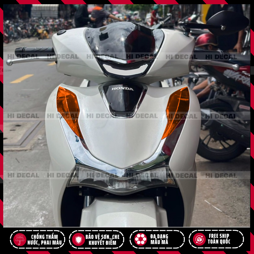 [1 Cặp] Tem decal dán xi nhan trước Sh 2020 - 2024 |  Tem Decal Dán xinhan SH, Dán Đèn Pha, Đèn Demi, Đèn Xi Nhan