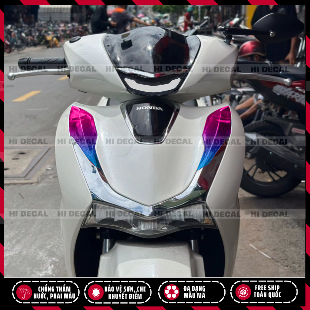 [1 Cặp] Tem decal dán xi nhan trước Sh 2020 - 2024 |  Tem Decal Dán xinhan SH, Dán Đèn Pha, Đèn Demi, Đèn Xi Nhan