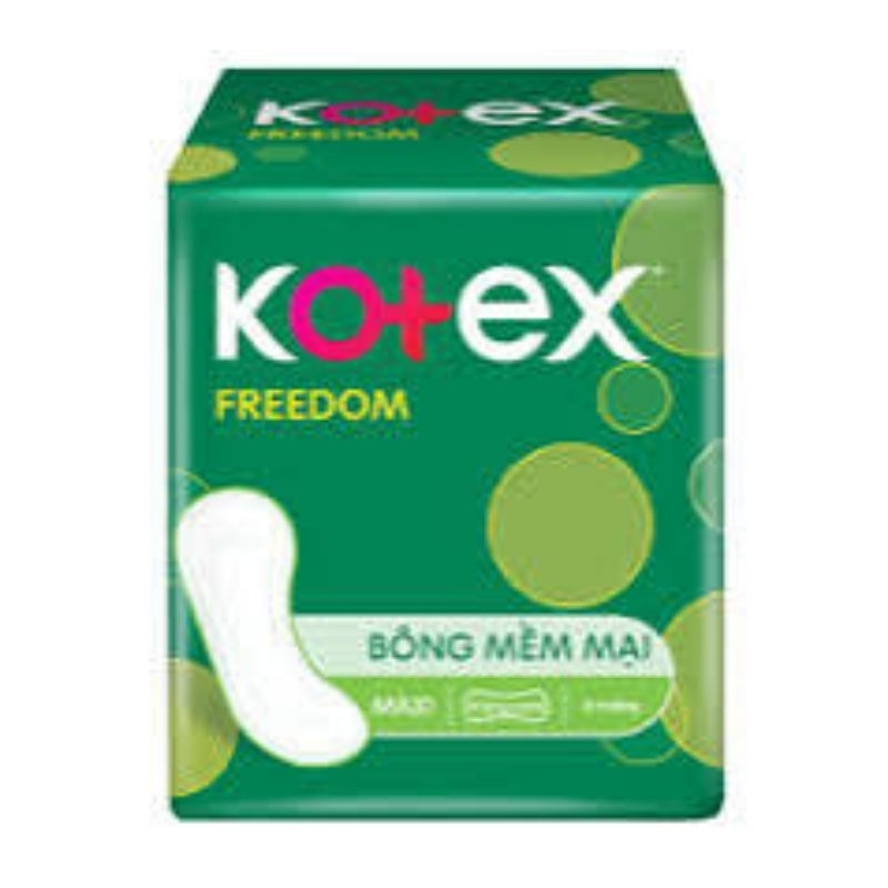 Combo 8 gói băng vệ sinh Kotex Freedom maxi cánh/ko cánh 8 miếng/gói (giá mới)