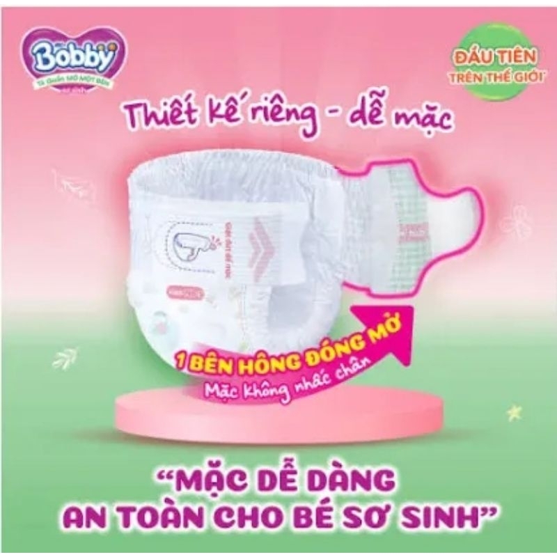 Tã quần mở 1 bên size NB-S 70 miếng (3-8kg) và size S80 miếng(6-10kg)