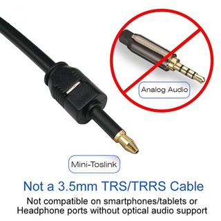 Cáp quang kết nối âm thanh SPDIF đầu cắm 3.5mm chiều dài 1.5m