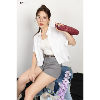 Quần Short Kaki JP Fashion Kiểu Dáng Năng Động, Lưng Cạp Cao, Quần Đùi Ống Rộng Basic Mix Nhiều Phong Cách 15009682
