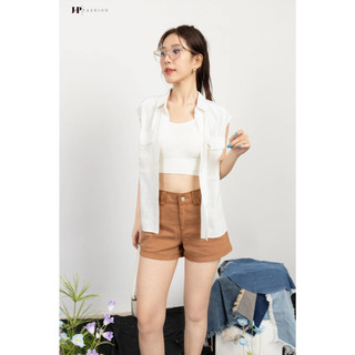 Quần Short Kaki JP Fashion Kiểu Dáng Năng Động, Lưng Cạp Cao, Quần Đùi Ống Rộng Basic Mix Nhiều Phong Cách 15009682