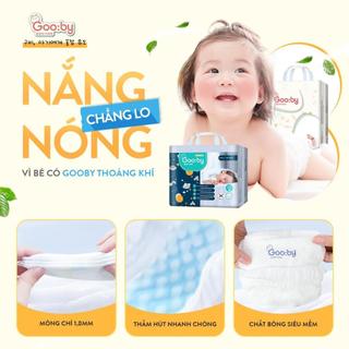 [MUA 1 BỊCH CÓ QUÀ] Tã/bỉm quần, dán Gooby Đêm Premium - Chuyên gia bỉm đêm, chống trào đến 12h