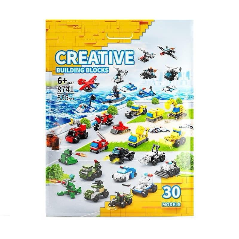 Lắp ghép Creative building blocks chính hãng Lelebrother | Shopee Việt Nam