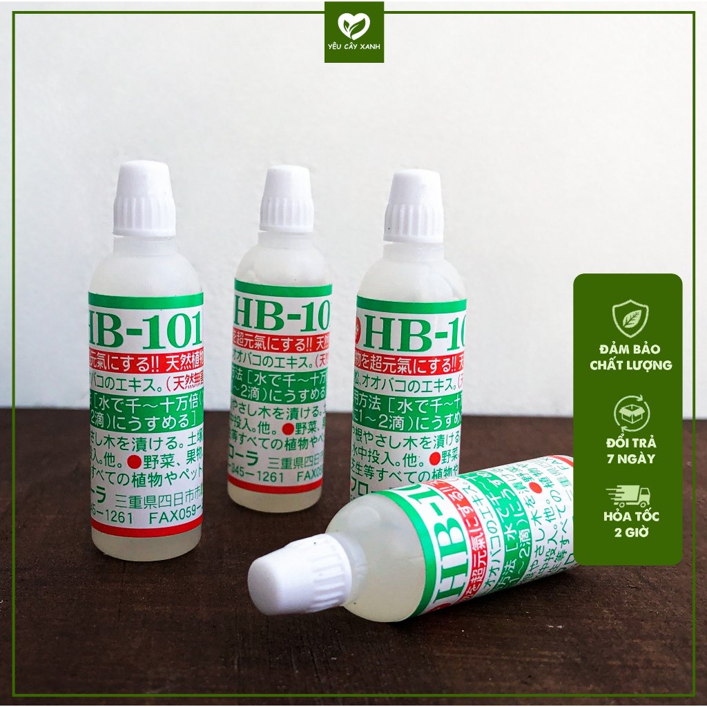 Phân hữu cơ Organic Flora Plant Vitalizer HB-101 Nhật Bản 6ml | Shopee ...