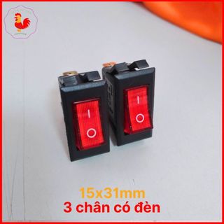 Công Tắc bập bênh KCD 16A/250V 4Pin 31x15mm