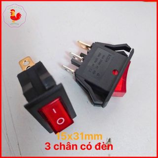 Công Tắc bập bênh KCD 16A/250V 4Pin 31x15mm