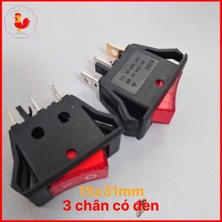 Công Tắc bập bênh KCD 16A/250V 4Pin 31x15mm