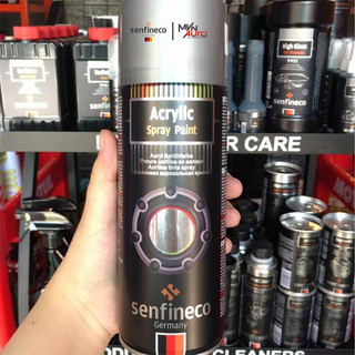 Sơn Xịt Mạ Chrome Senfineco  4501 Acrylic Spray Paint 450ml - Mvn Auto