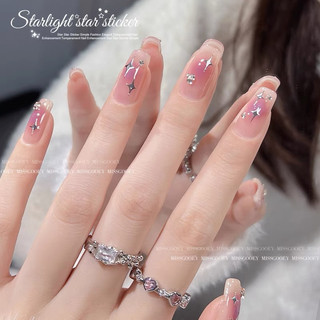 Sticker nail dán móng tia chớp ngôi sao