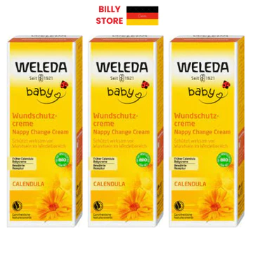 Kem Chống Hăm Weleda Baby Calendula 30ml – Hoa Cúc Hữu Cơ Đức, Ngừa Hăm DATE 04/28