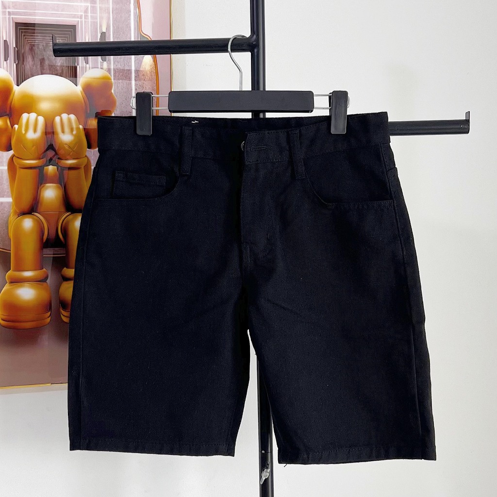 [Max 225] Short Đùi nam Vải Jean Cotton không co dãn Các màu cơ bản [tnhung]