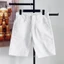 Short Jean Cotton Nam trơn màu trắng có size lớn [tnhung]