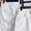 Short Jean Cotton Nam trơn màu trắng có size lớn [tnhung]