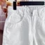 Short Jean Cotton Nam trơn màu trắng có size lớn [tnhung]