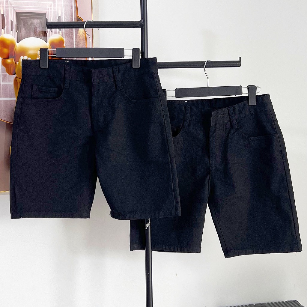 [Max 225] Short Đùi nam Vải Jean Cotton không co dãn Các màu cơ bản [tnhung]