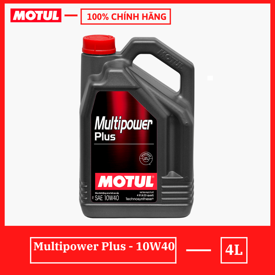 [ Hàng Chính Hãng ] Dầu nhớt xe ô tô máy xăng MULTIPOWER PLUS 10W40 SP ...