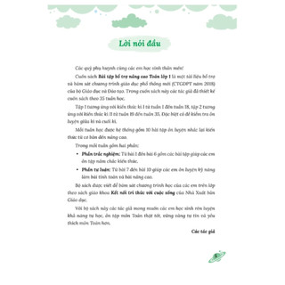 Sách - Combo Bài Tập Bổ Trợ Nâng Cao Toán Lớp 1 - MCBooks