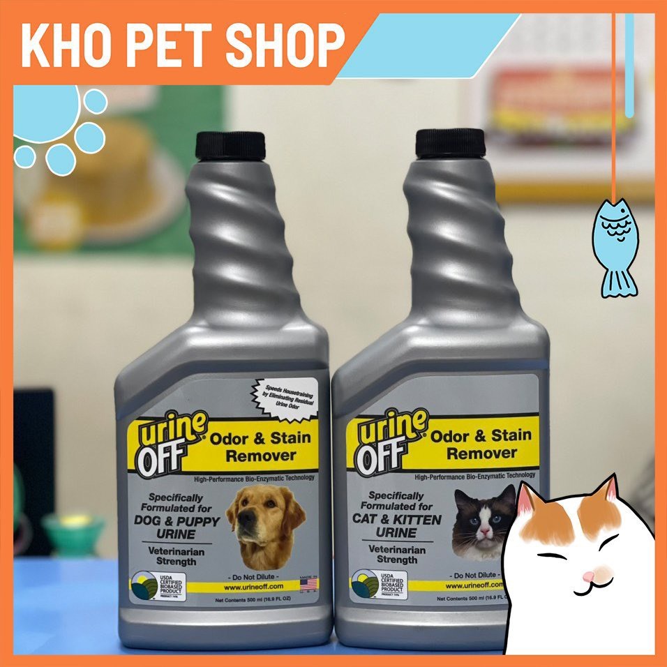 X t kh mui n c ti u Urine off dong VET 500ml VOI THAO R I Shopee Vi t Nam