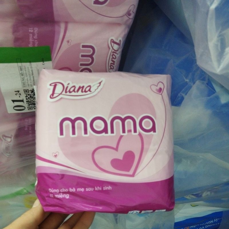 1 Băng vệ sinh Diana mama12 miếng/quần L-XL5 miếng