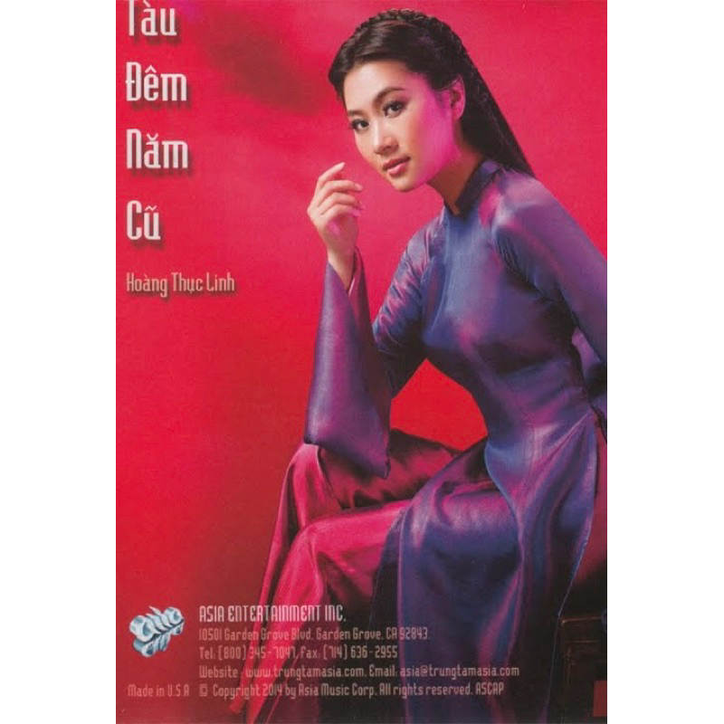 Băng Cassette Hoàng Thục Linh - Tàu Đêm Năm Cũ