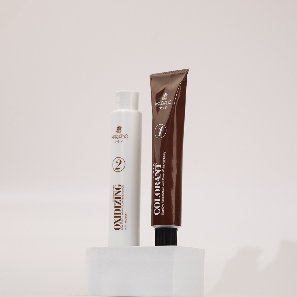 Thuốc nhuộm tóc Collagen Marado 100ml lên màu tuyệt đối