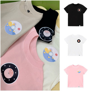 Áo thun Babytee in hình đĩa CD nhiều mã dễ thương 100% Cotton