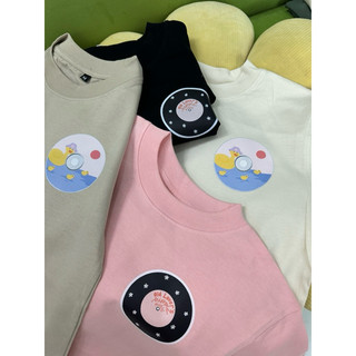 Áo thun Babytee in hình đĩa CD nhiều mã dễ thương 100% Cotton