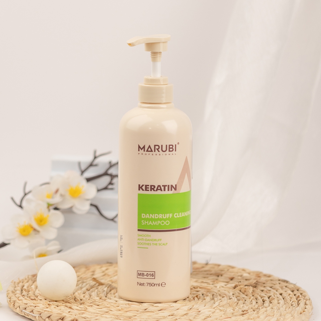 Cặp Gội - Xả MARUBI Chống Gàu Mềm Mượt Thơm Nước Hoa 750ML