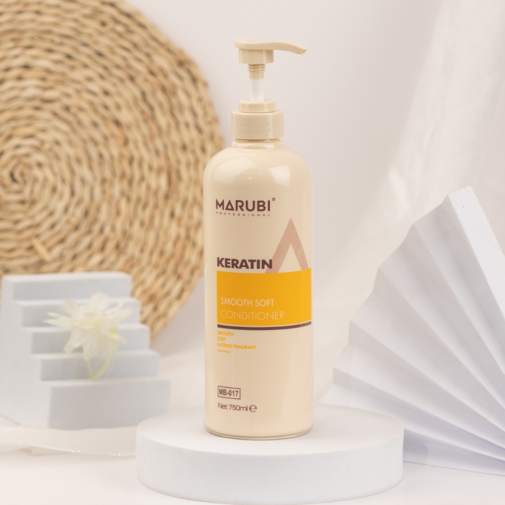 Cặp Gội - Xả MARUBI Chống Gàu Mềm Mượt Thơm Nước Hoa 750ML