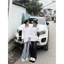 Quần jeans loe màu rettro ánh đồng bụi bặm cá tính Yến Tee #0198